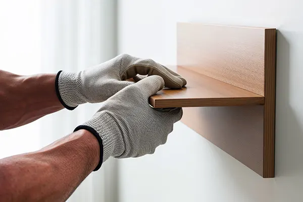 Install shelves